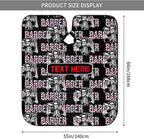 Custom Barber Cape for Men Personalized Professional Hair Cutting Cape with Text for Home Salon Barbershop