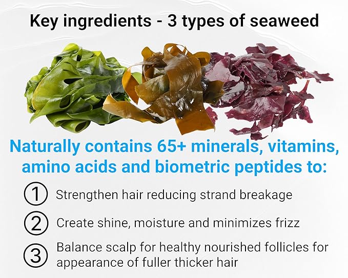 Saltie Hydrating Shampoo - Deep Moisture - Repairs and Bonds Dry Damage - Adds Shine - Reduces Frizz -No Sulfates, Parabens, Gluten, and Phthalates - No Artificial Color - Peppermint Leaf Oil