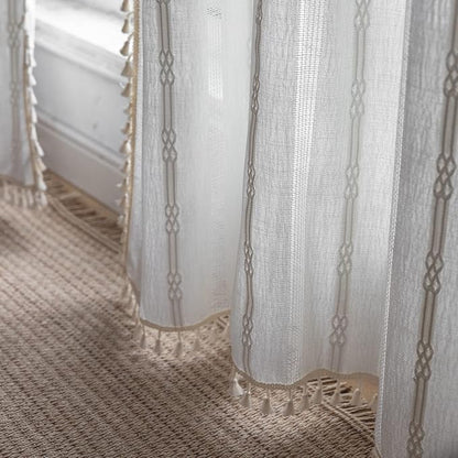 Boho Linen Curtains - Image 4