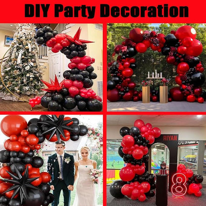Red and Black Balloons, Thick & Durable, - Image 6