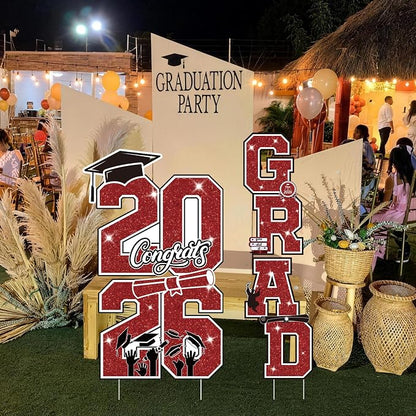 Graduation Yard Sign Class of 2026 Decorations - Image 6