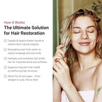 LifeCell Repairing Hair Mask – Restorative Bonding Treatment with Bioactive Peptides, Keratin, Plant Collagen, Shea Butter & Coconut Oil – Deep Nourishment & Strength for All Hair Types