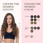 GOO GOO Clip in Hair Extensions Real Human Hair, Remy Human Hair Extensions Clip ins for Women, Natural Human Hair, 24inch 150g 9Pcs, #5 Light Ash Brown