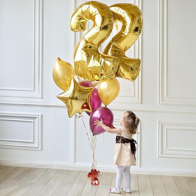 Metallic Plastic Wrapped Balloon Weights - Image 5
