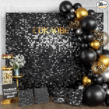 ProBlack Series Shimmer Wall Backdrop by COKAOBE