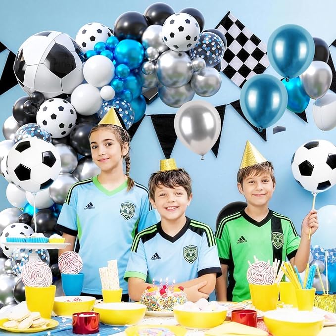Soccer Balloon Garland Arch Kit - Image 6