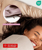 SUNDAYSILKS™ 100% Mulberry Silk Pillowcase, Silk Pillow Cases for Hair & Skin, Superior to Satin Pillowcase, with Zipper, Standard, Queen, King Sizes, Anti-Wrinkle, Cooling, Non-Slip Silk Pillowcases