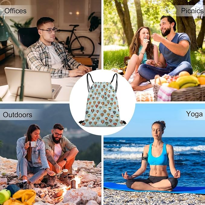 Large Capacity Beam Bag Drawstring Backpack - Image 6