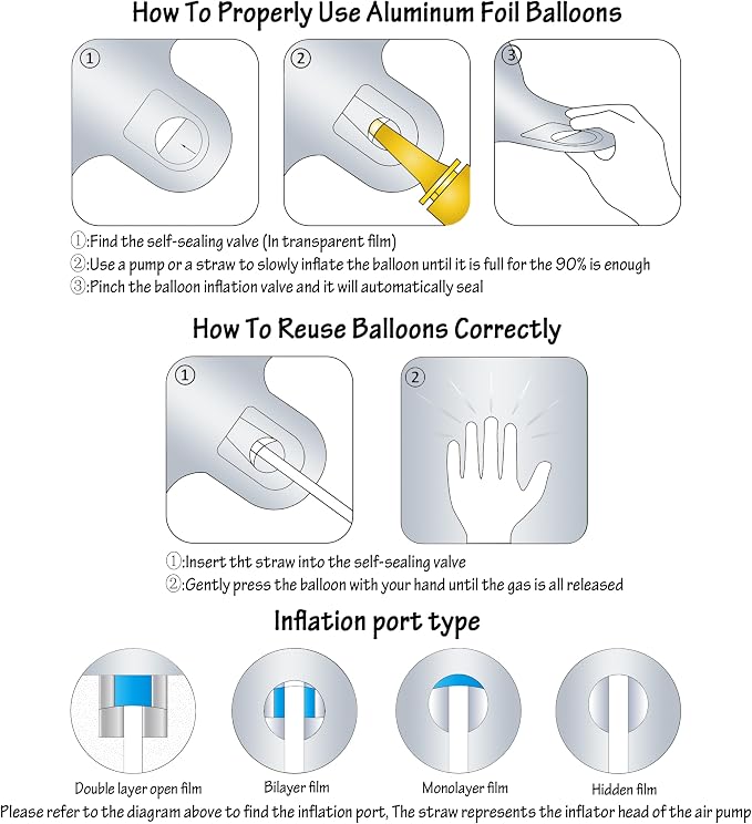 40 In Matte gray Number Balloon Helium Foil Mylar Birthday Balloon Digit 11 | - Image 3