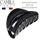 Camila Paris CP1563 French Hair Clip for Women Thick Hair for Long Curly Wavy Hair, Girls Hair Claw Clips Jaw, Durable Styling Big Claw Clip for Thick Hair, Strong Hold No Slip Grip, Made in France