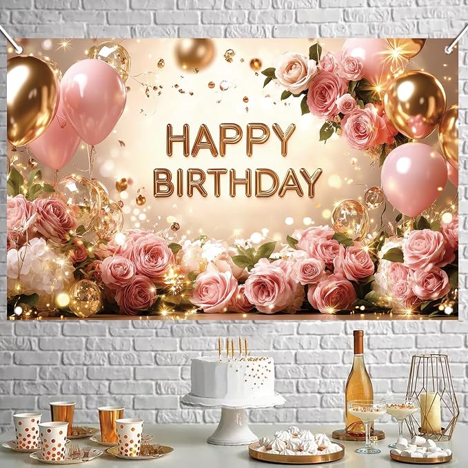 Birthday Backdrop Happy Birthday Backdrop - Image 6