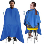 Allegro Combs Cutting Capes Adjustable 46X60 In. One-Size-Fits-All Stainless Steel Snap Buttons