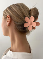 8PCS Hair Clips for Women, Flower Claw Clips for Thick Hair, Non-Slip Hair Accessories with Multi-Styles, Different Color Hair Claw Clips and Variety Pack, Ideal for Girls