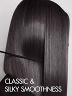 LUVME Ready to Go Bob Wig, Natural Black, Glueless, 100% Unprocessed Virgin Human Hair, Medium Size, 22-22.5 Inches