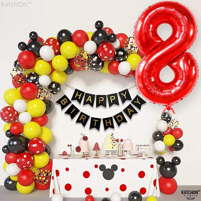 KatchOn, Giant Red 8 Balloon Number - Image 9