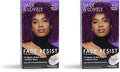 Softsheen-Carson Dark and Lovely Hair Dye, Fade Resist Hair Color with Conditioning Mask, Virtual Violet, 1 Kit (Pack of 2)