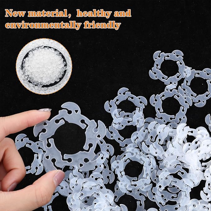 50 Pcs Balloon Arch Rings, Balloons Stand Connectors Clip Holders, Balloon Arch - Image 4