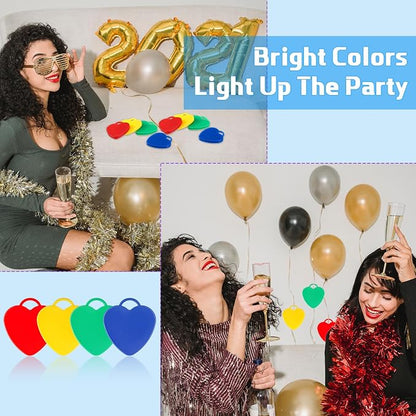 Lenwen 80 Pcs Balloon Weights Plastic Colorful Weights - Image 4