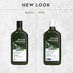 Avalon Organics Shampoo, Volumizing Rosemary, 11 Oz