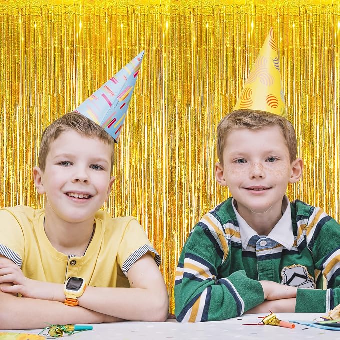 20 Pack Gold Foil Curtains - Image 5