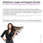 Ritual Botánico Keratina Orgánica | Treatment to Straighten, Repair and Relax Hair | All Natural, Organic & Vegan Ingredients | Product of Colombia| Keratin Medium, 250ml/8.45 Fl Oz)
