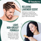 Nourishing Hair Growth Spray for Men and Women Hair Thickening Spray with Biotin Lavender Oil & Silk Amino Acids Lightweight Daily Leave-In Formula for Fuller Softer Hair, 8 fl oz