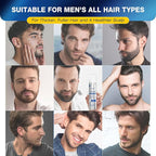 5% Minoxidil for Men Foam Hair Growth - Minoxidil Foam Hair Regrowth Treatment for Men, Topical Hair Loss Treatments, Extra Strength Thicker & Fuller Hair (2.11 Ounce x 2)