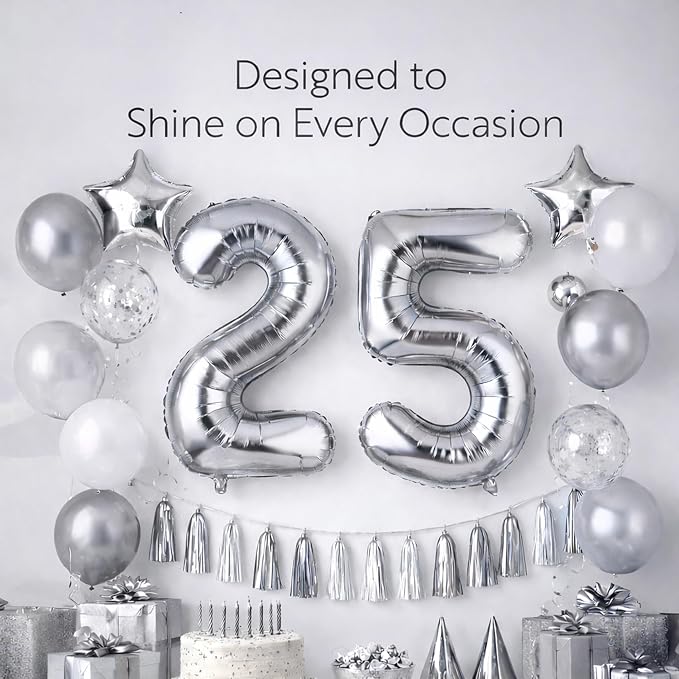Restaurantware-Balloonify 16 Inch Number Balloon, 1 Digital Party Balloon - Image 7