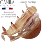 Camila Paris CP3216 French Hair Clip for Women for Thick Hair for Long Curly Wavy Hair, Large, Girls Hair Claw Clips Jaw Styling Hair Accessories for Women, Strong Hold No Slip Grip, Made in France