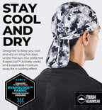 Cooling Helmet Liners - Do Rag Skull Caps for Men - Cooling Head Wraps, Hard Hat Liner - Motorcycle Pirate Bandana