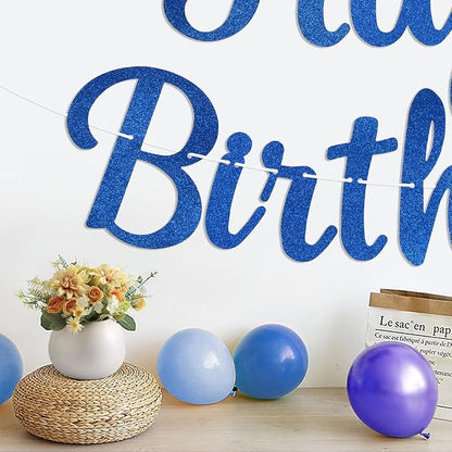 Pre-Strung Happy Birthday Banner, NO DIY Party Decorations | Birthday Party - Image 5
