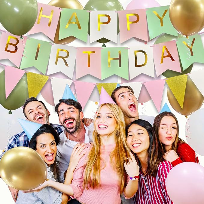 Happy Birthday Banner, Happy Birthday Decorations - Image 7