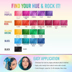 Punky Semi Permanent Conditioning Hair Color, Vegan, PPD and Paraben Free, may last for 5-40 washes, 3.5oz, Turquoise