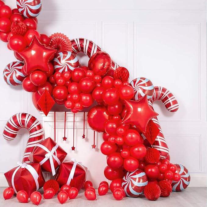 FOTIOMRG Red Balloons, 50 Pack - Image 6