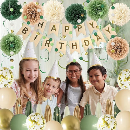 Green Birthday Party Decorations - Image 7