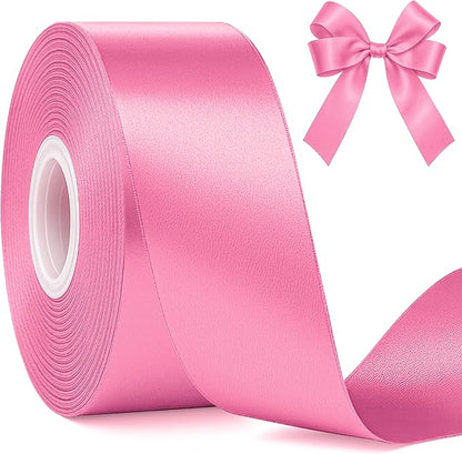 30Yards 1 1/2In Hot Pink Ribbon by Fullive