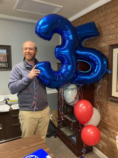 Navy Blue 5 Balloon - Image 9