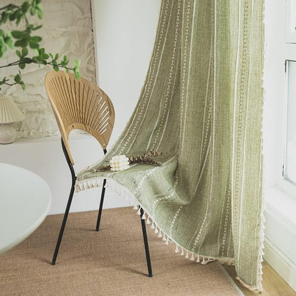 Sutuo Home Boho Curtains for Bedroom Living Room 84 Inches Long, Light by SutuoHome