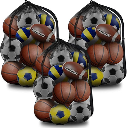 BROTOU Extra Large Sports Ball Bag Mesh, Basketball Bags Team Balls | by BROTOU