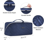 Leudes Hair Tools Travel Bag for Shark Flexstyle Portable Shark Hair Air Wrap Dryer Case (Navy Blue)