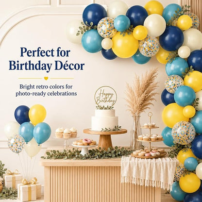 Blue and Yellow Balloons - Image 9