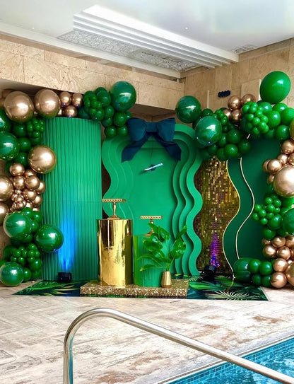 Dark Green Balloons, Forest Green Balloons - Image 6