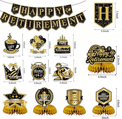 12Pcs Retirement Party Decorations - Image 2