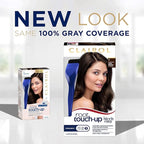 Clairol Root Touch-Up by Nice'n Easy Permanent Hair Dye, 5A Medium Ash Brown Hair Color, Pack of 4