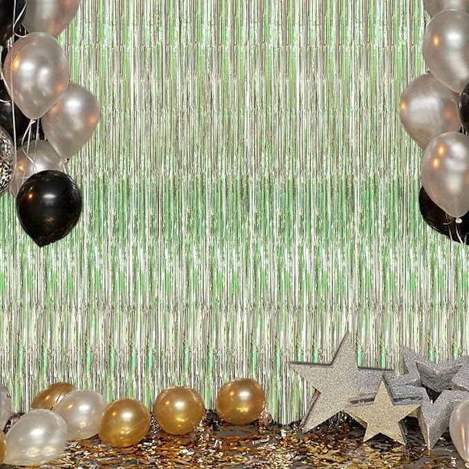 DECOCKRAT 2 Pack Foil Fringe Backdrop - Image 6