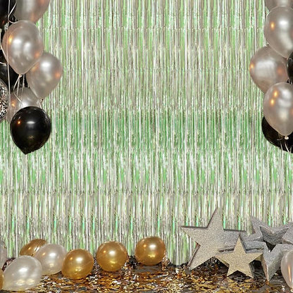 DECOCKRAT 2 Pack Foil Fringe Backdrop - Image 6