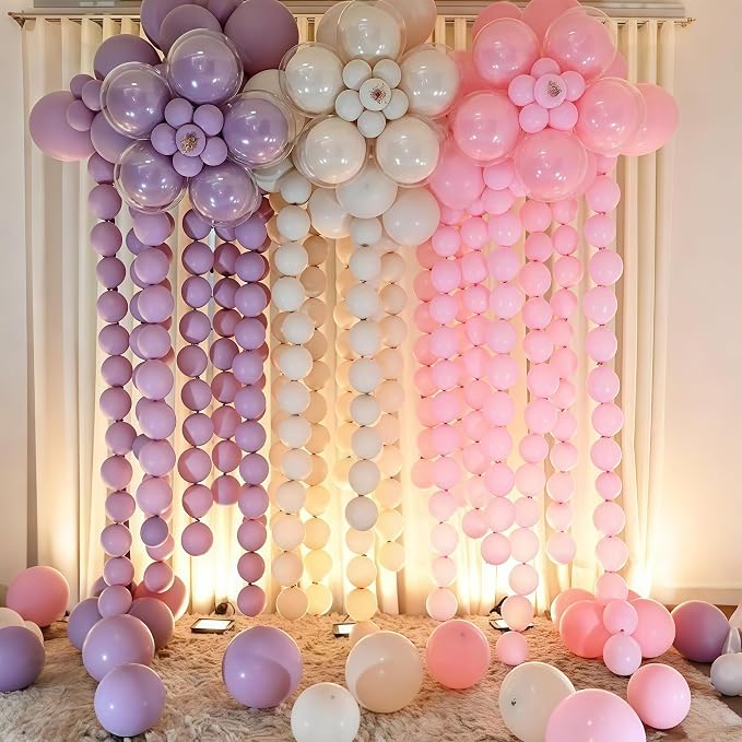 Pastel Pink Quick Link Balloons, Tails Balloon - Image 5
