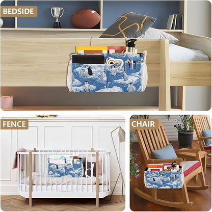 Bedside Caddy Hanging Bunk Bed Caddy Bed Organizer Hanging Pocket - Image 8