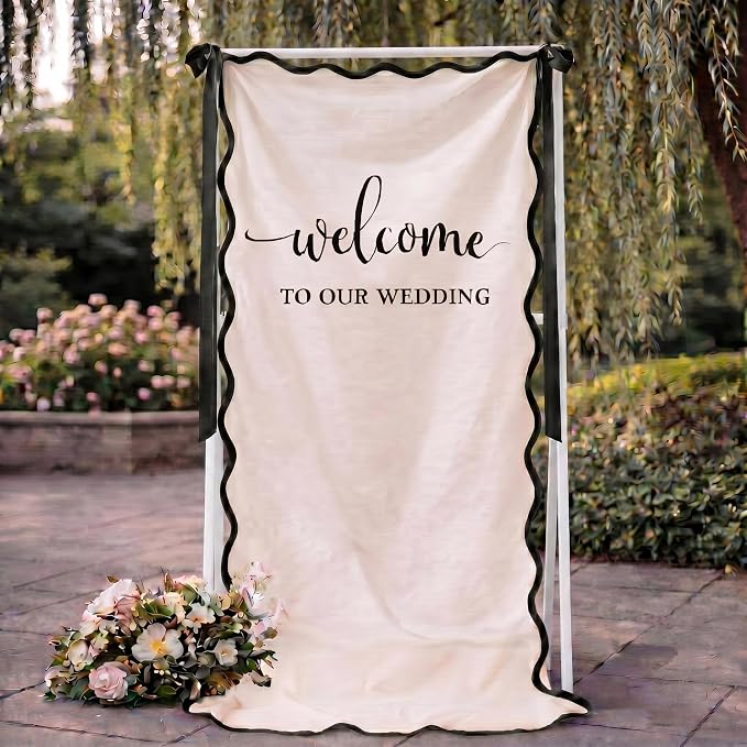 Tingjoo Wedding Welcome Sign by Tingjoo