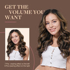 GOO GOO Clip in Hair Extensions Real Human Hair, Remy Human Hair Extensions Clip ins for Women, Natural Human Hair, 16inch 150g 9Pcs, 1B/6/1B Balayage Natural Black to Chestnut Brown